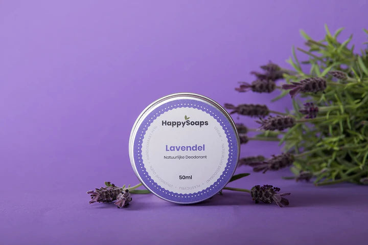 
                  
                    Happy Soaps - Natuurlijke Deodorant - Lavendel (45gr)
                  
                