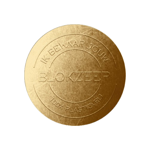 Blokzeep - Zeepblikje Goud Limited Edition - Voor ronde bars