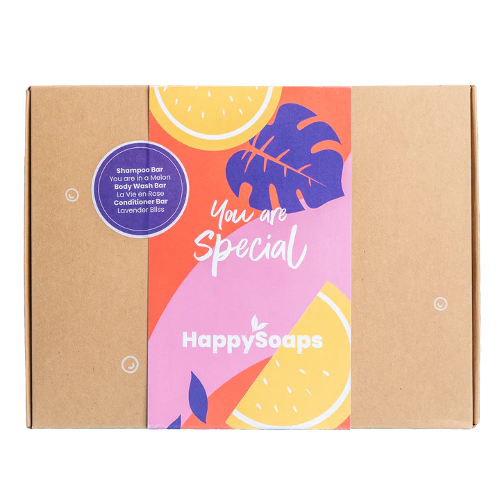 Happy Soaps - You are special  Giftbox met 3 bars
