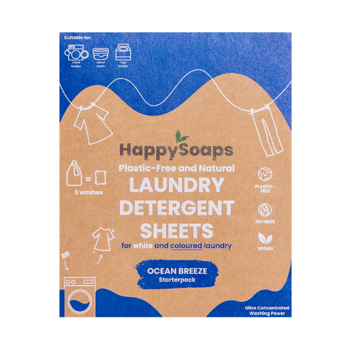 
                  
                    Happy Soaps - Laundry Sheets - Starterpack - 3 stuks
                  
                