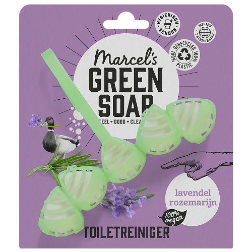 Marcel's Green Soap - Toiletblok Lavendel & Rozemarijn (1stuk)
