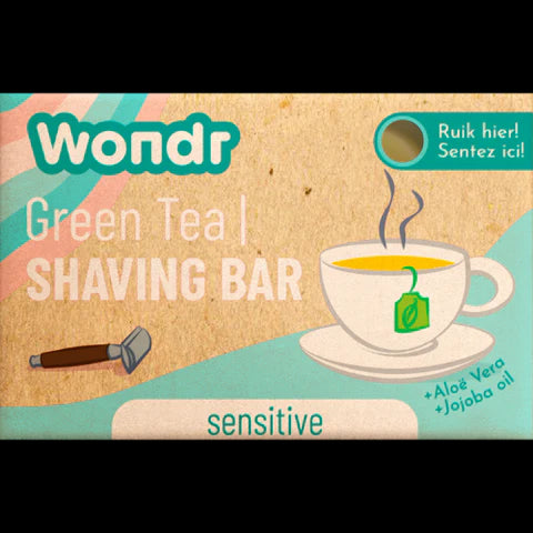 Wondr Shaving Bar Green Tea