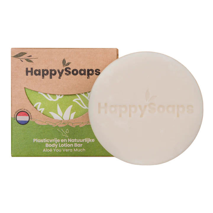 
                  
                    Happy Soaps - Body Lotion Bar - Aloë You Vera Much (65gr)
                  
                
