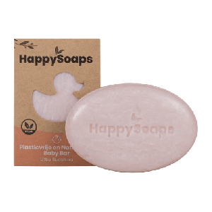 Happy Soaps - Baby & Kids - Shampoo & Body Wash Bar - Little Sunshine (80gr)