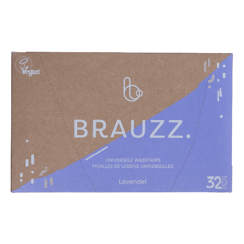 Brauzz - Wasstrips (32stuks) Geur Lavendel