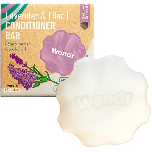 
                  
                    Wondr Hair Conditioner Bar Lavender & Lilac (55gr)
                  
                