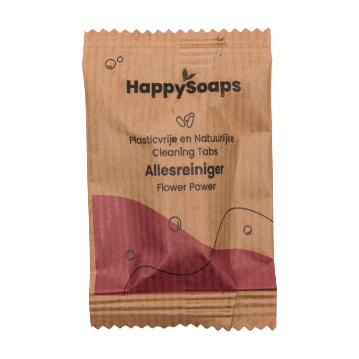 
                  
                    Happy Soaps - Cleaning Tabs - Allesreiniger Flower Power 3 tabs
                  
                