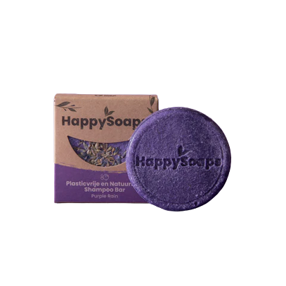 
                  
                    Happy Soaps - Shampoo Bar - Purple Rain (70gr)
                  
                