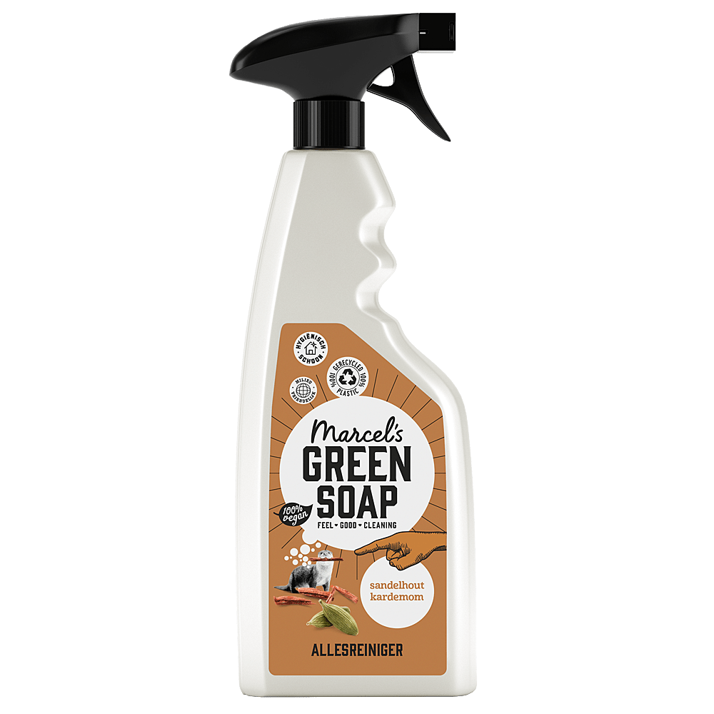Marcel's Green Soap - Allesreiniger Spray Sandelhout & Kardemom (500ml)