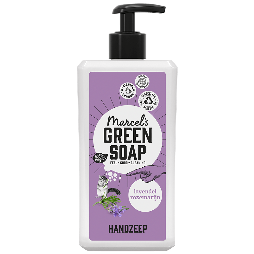 Marcel's Green Soap - Handzeep Lavendel & Rozemarijn (500ml)