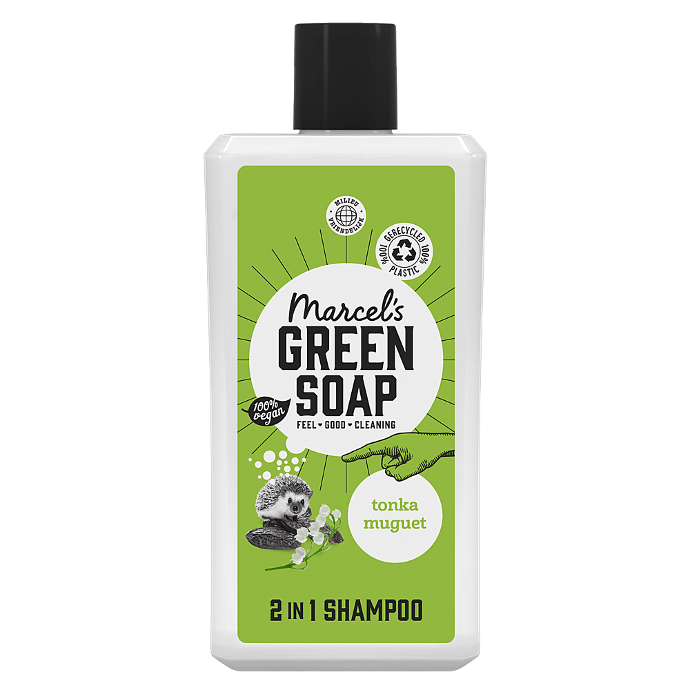 Marcel's Green Soap - 2in1 Shampoo & Conditioner Tonka & Muguet (500ml)
