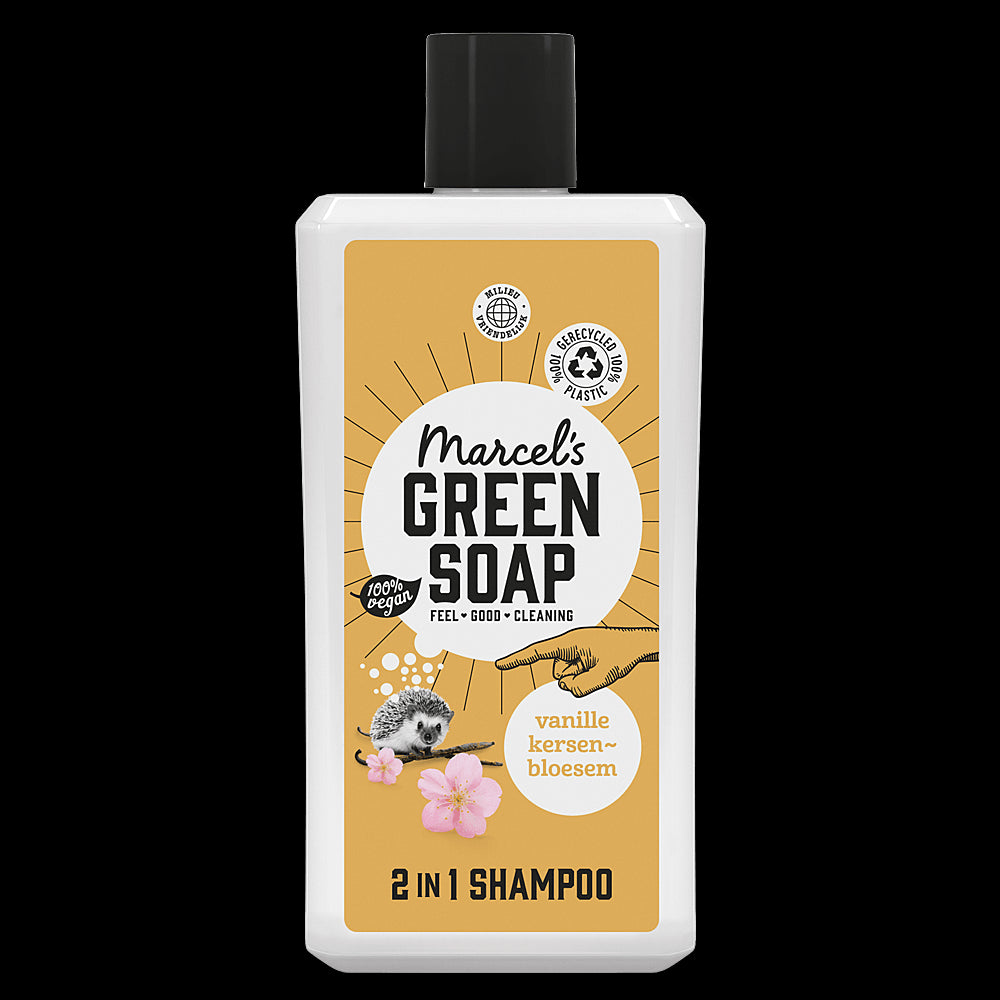 Marcel's Green Soap - 2in1 Shampoo & Conditioner Vanille & Kersenbloesem