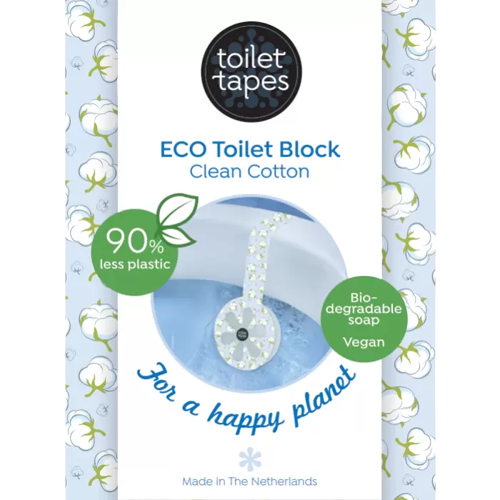 Toilet Tapes - Toiletblok Clean Cotton