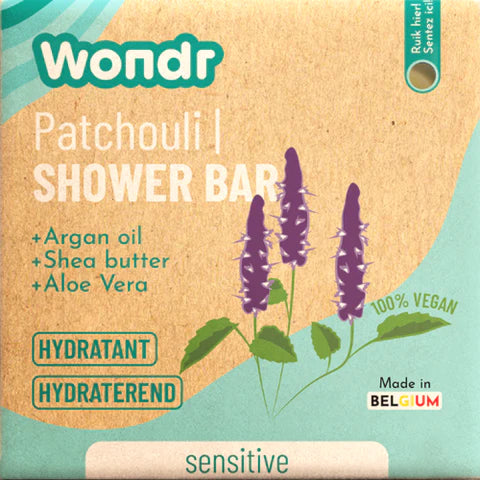 Wondr Body Shower Bar Patchouli (102gr)