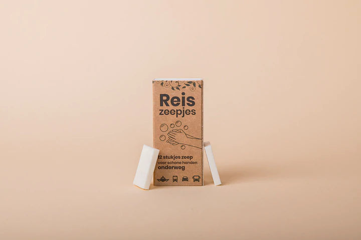 
                  
                    Happy Soaps - Mini Reis- en Toiletzeepjes (12 stuks)
                  
                