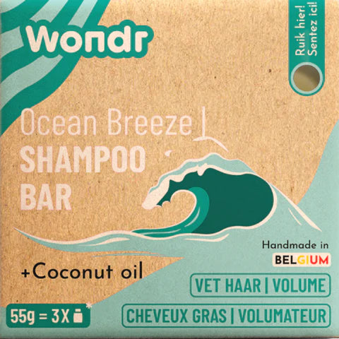 Wondr Hair Shampoo Bar Ocean Breeze (55r)